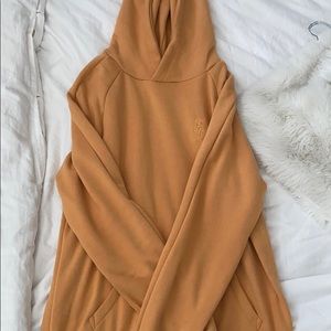 Orange hoodie from Fair play